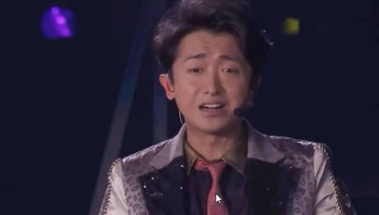 Satoshi Ohno, do Arashi - Reprodução/ Redes Sociais