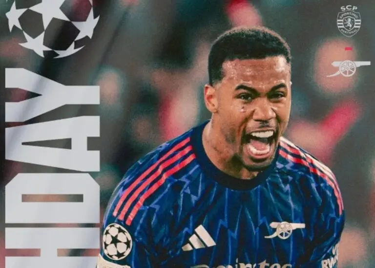 Sporting x Arsenal - X.com/ Arsenal