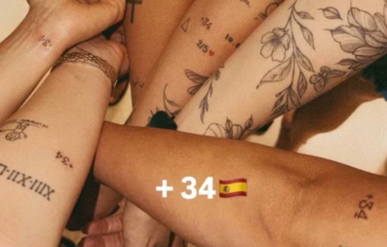 Tatuagem dari Virginia dan Amigas – Instagram