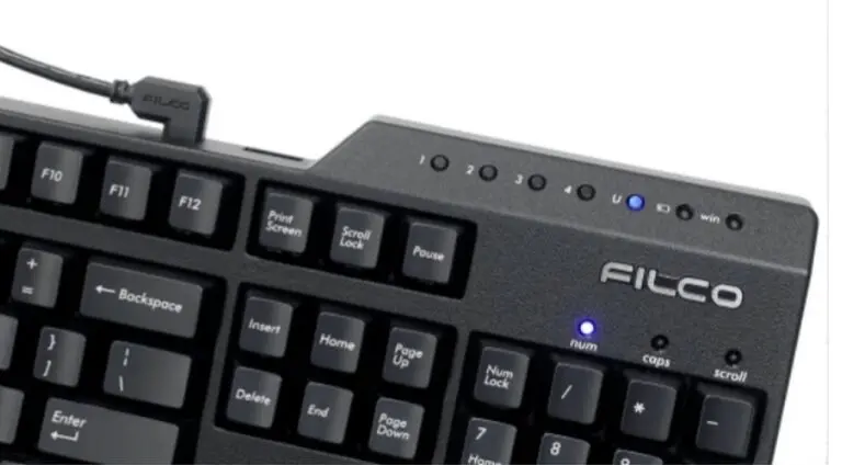 Teclado Filco - reprodução