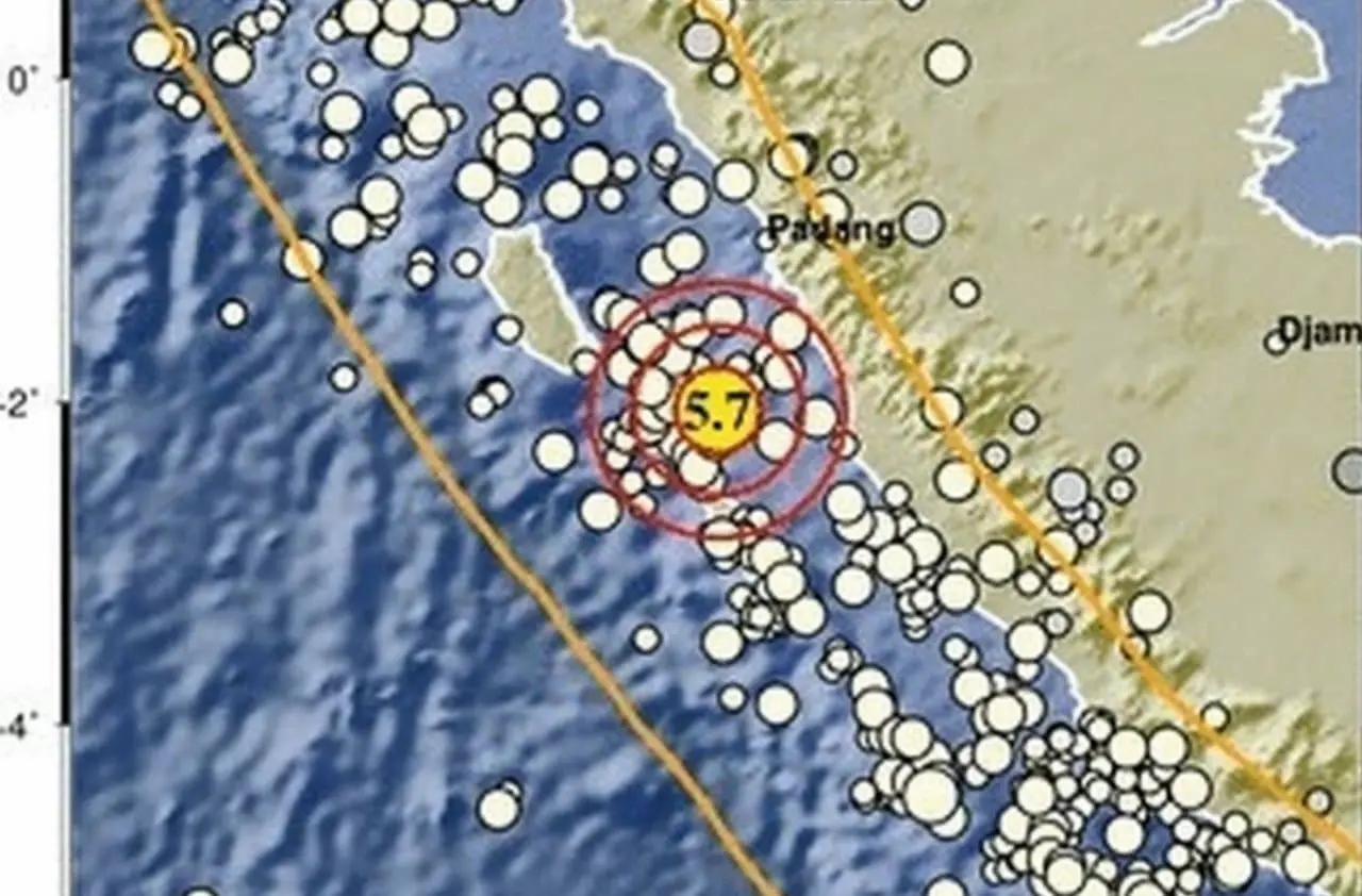 terremoto de magnitude 5,7 atingiu Padang - Divulgação