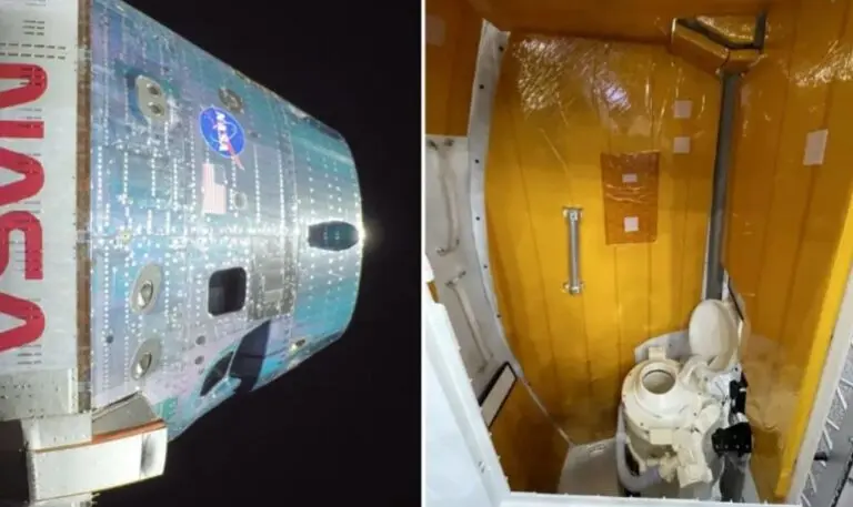 The Artemis 2 space toilet - Divulgação