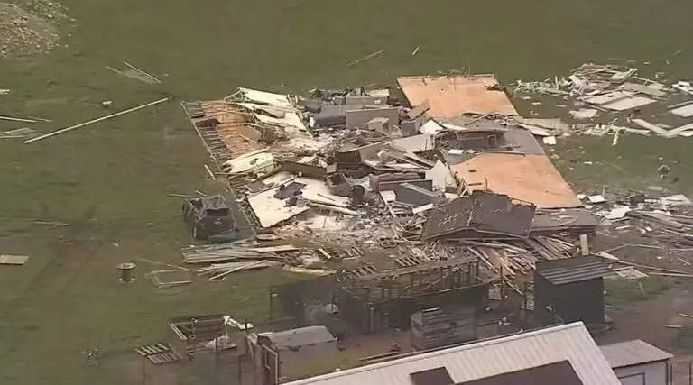 Tornado no Texas - Reprodução/ NBC 5