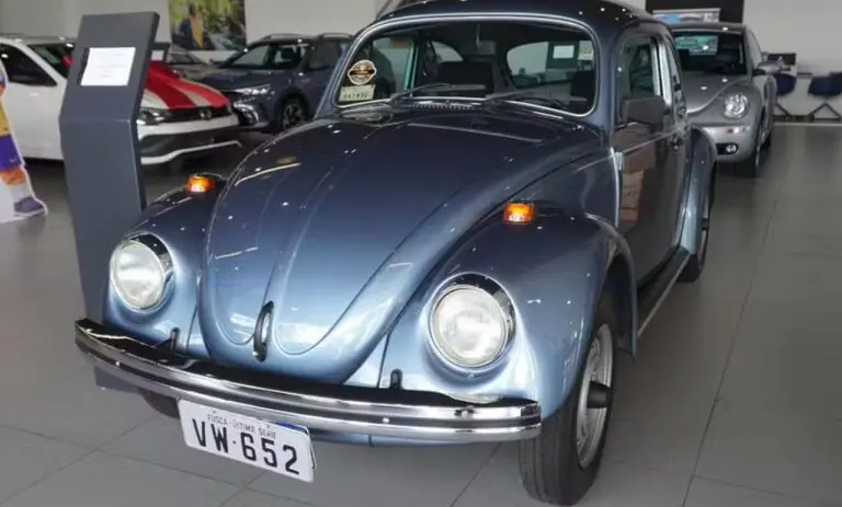 Volkswagen Fusca Última Série 1986 - Divulgação