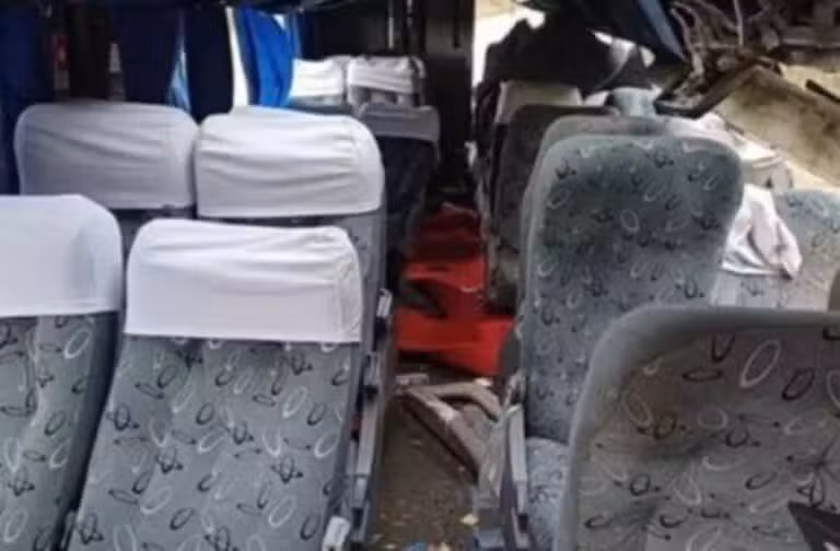 Acidente ônibus em PE