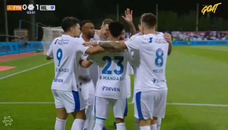 Al Hilal abre o placar