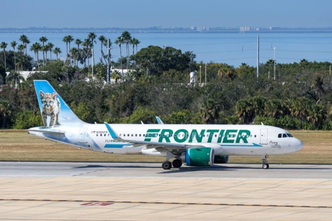 avião da Frontier