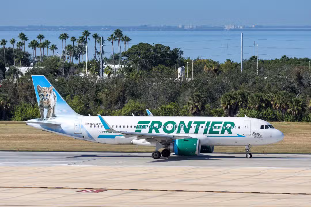 avião da Frontier