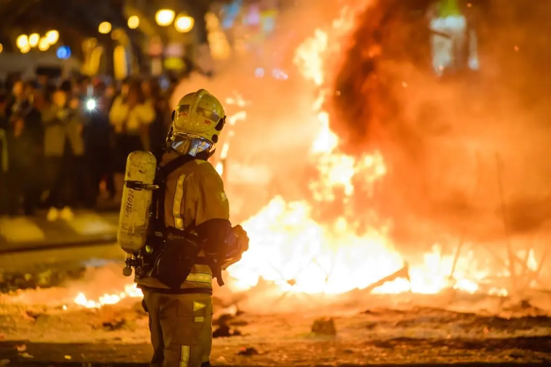 Bombeiros, fogo, incêndio