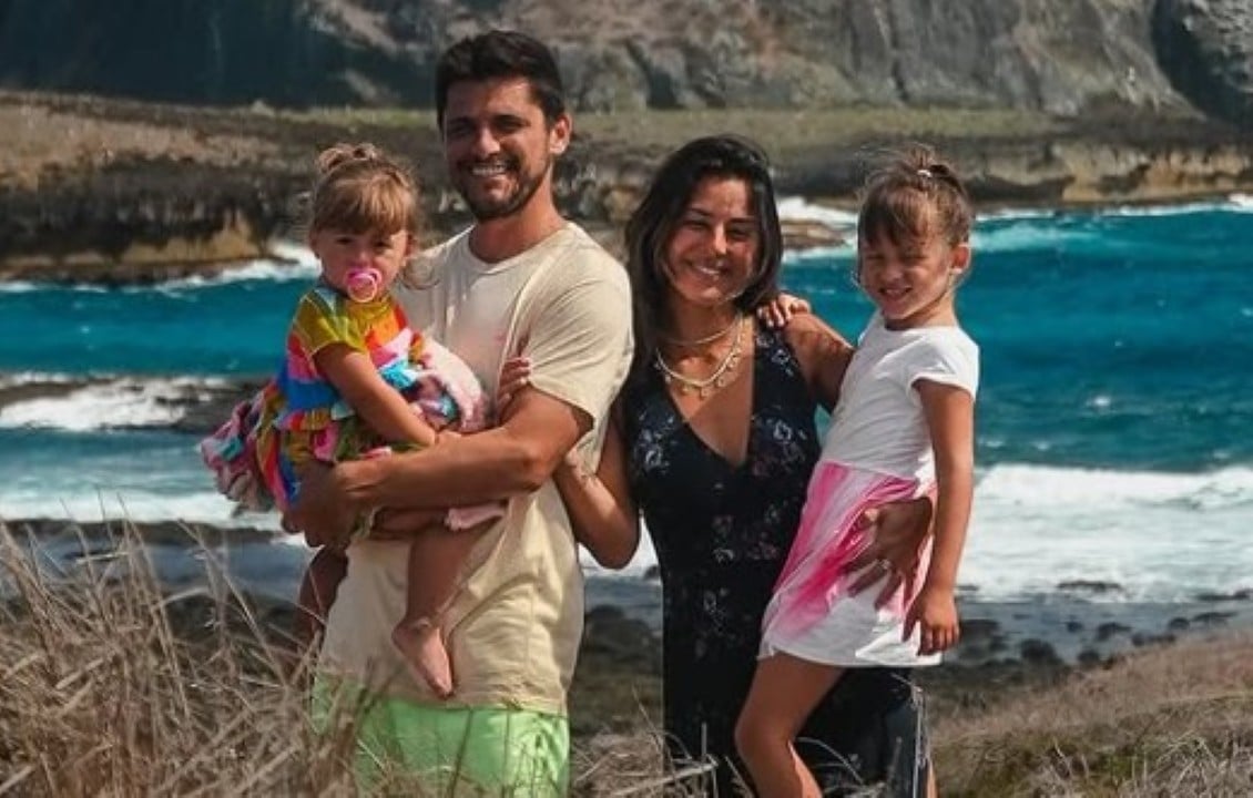 Bruno Gissoni e familia