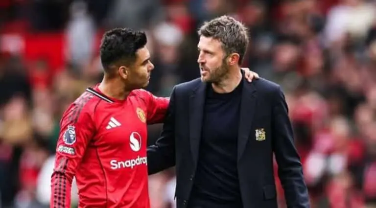 Casemiro e Carrick