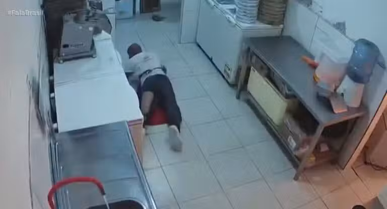 Explosão em pizzaria