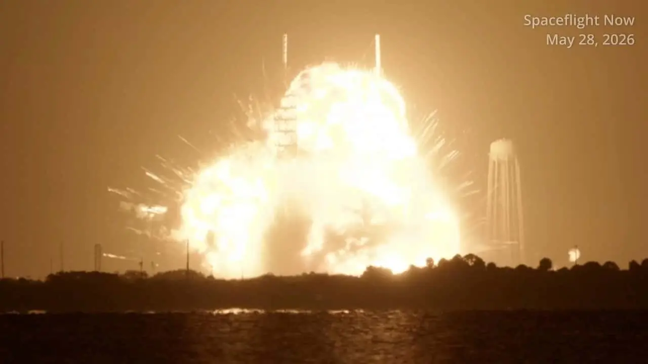 Foguete New Glenn da Blue Origin explode