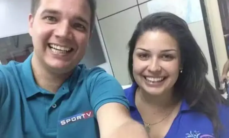 Giovane Klein e a esposa Isabella Fernandez