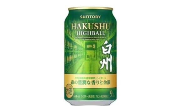 Suntory relaunches premium Hakushu highball in limited cans from