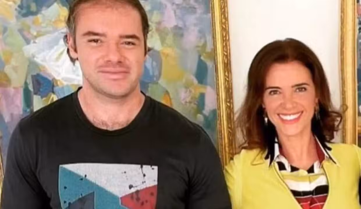 Luma de Oliveira e filho
