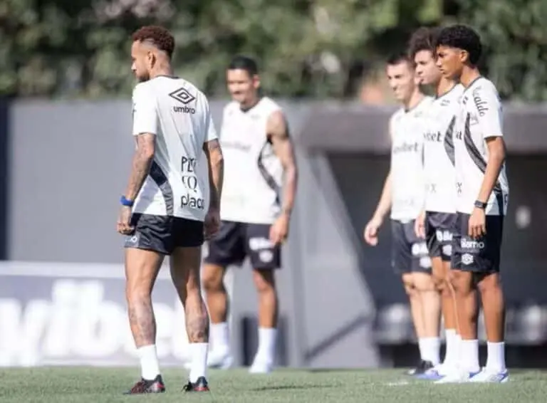 Neymar e Robinho Jr.