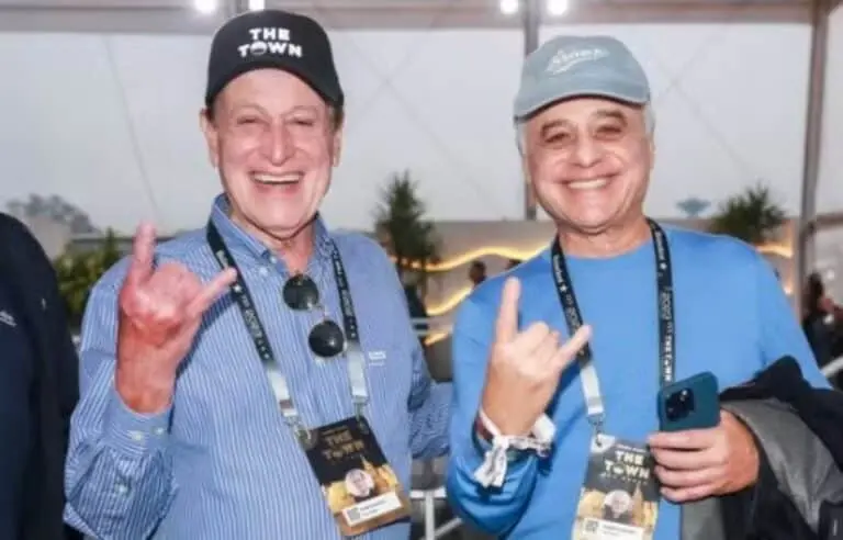 Rubem Medina e Roberto Medina