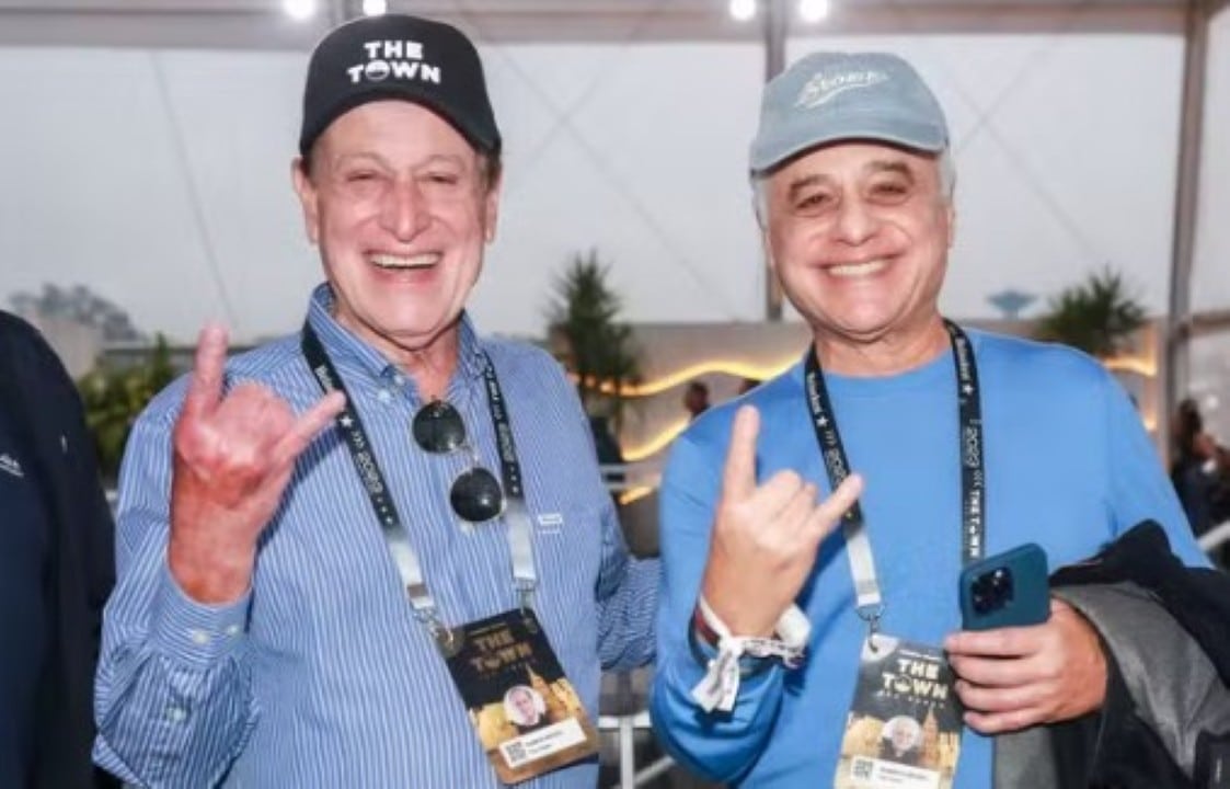 Rubem Medina e Roberto Medina
