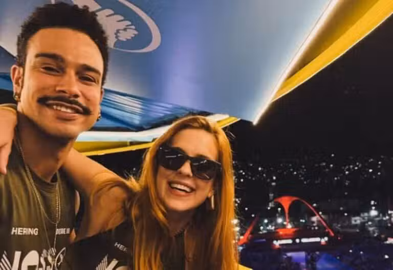 Sérgio Malheiros e Sophia Abrahão