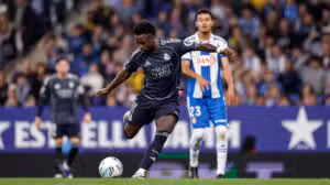 Vinicius Junior zsinórban ötödször ért el 20 gólig, és megegyezik Cristiano Ronaldo rekordjával a Real Madridban