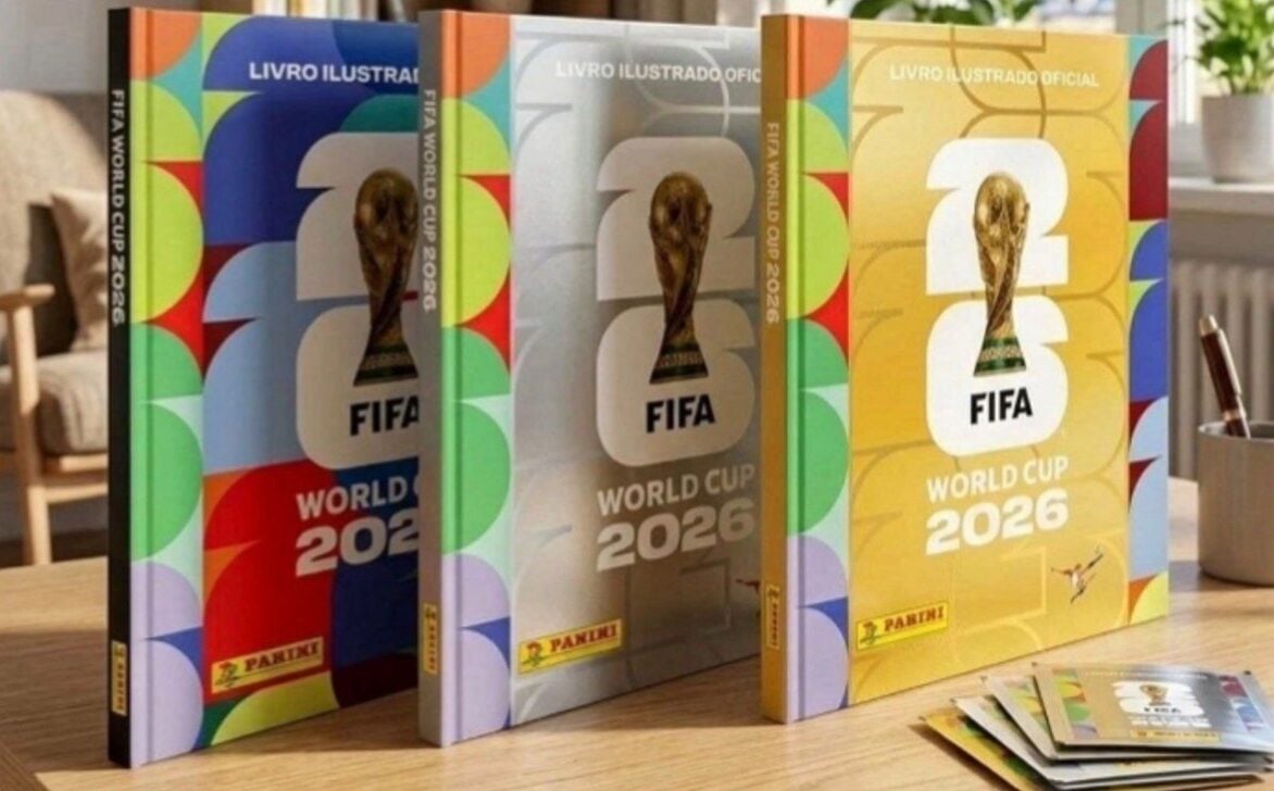 Álbum de figurinhas da Copa - Reprodução/Panini