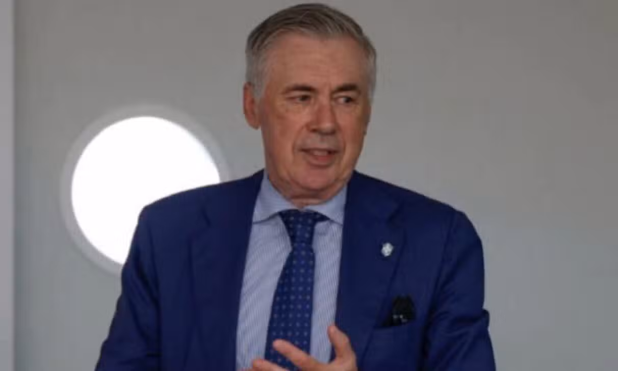 Ancelotti - X/@CBF_Futebol