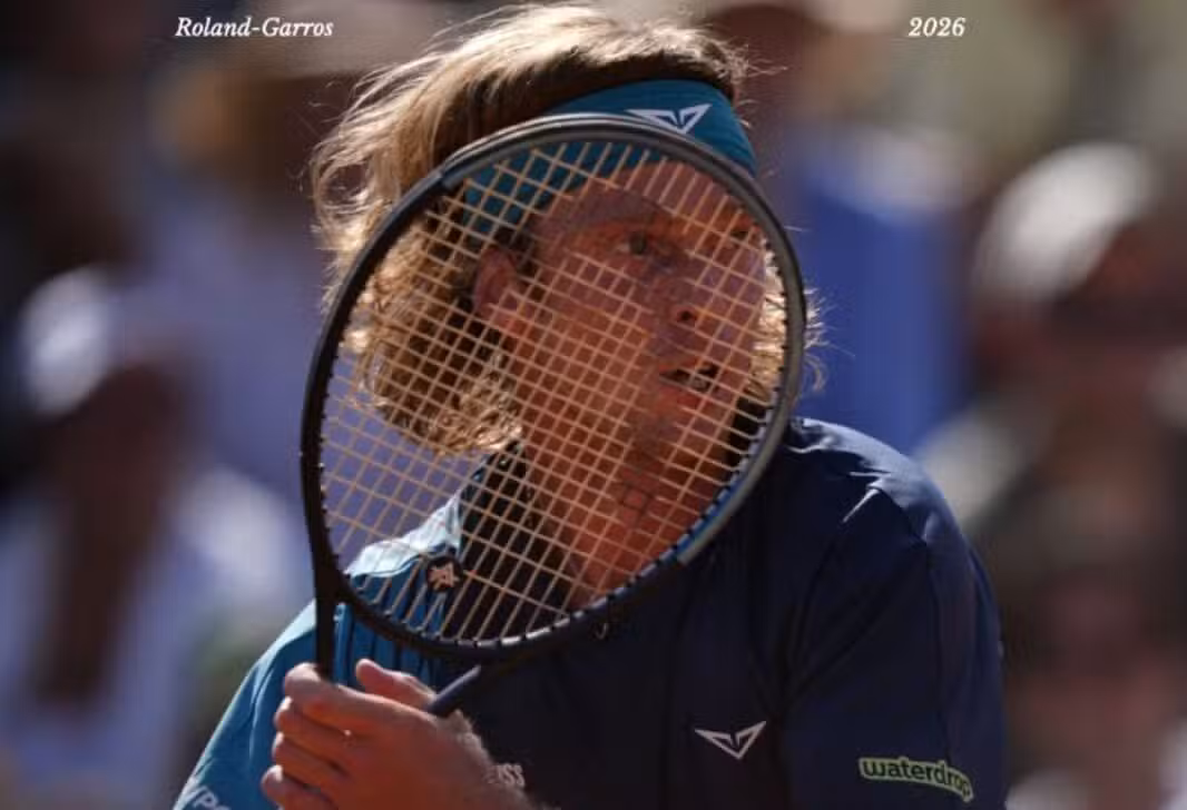 Andrey Rublev - X.com/ Roland Garros