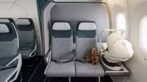 Collins Aerospace inova: Skynook redefine assentos da classe econômica com espaços semiprivados para voos