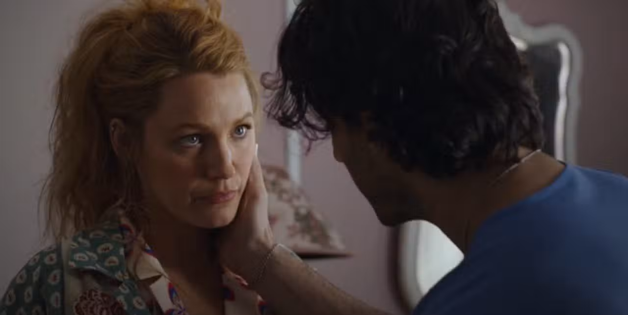 Blake Lively e Justin Baldoni em 'É assim que acaba'' - Reprodução