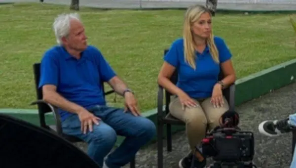 Bruna e Wilson Valencio, pai e filha donos da empresa SICRO - facebook/sicro