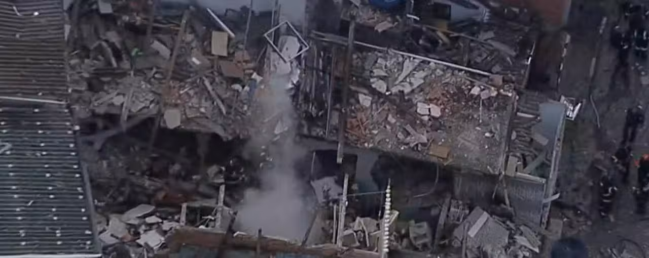 Casa explode SP - Divulgação