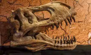 Saksalainen museo palauttaa Irritator challengeri -dinosauruksen kallon Brasiliaan