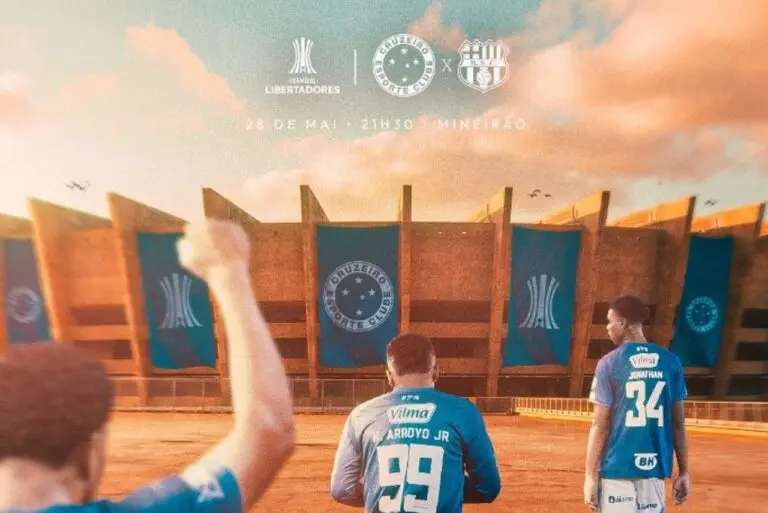 Cruzeiro x Barcelona de Guayaquil - X.com/ Cruzeiro