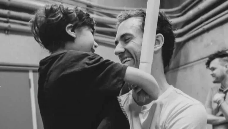 Daniel Coleman e o filho - @danielspaniels