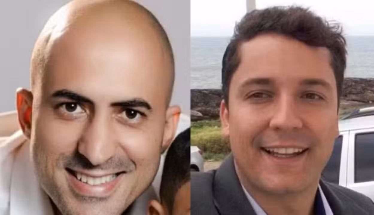 wellington Oliveira, piloto, de 34 anos, e Fernando Moreira Souto