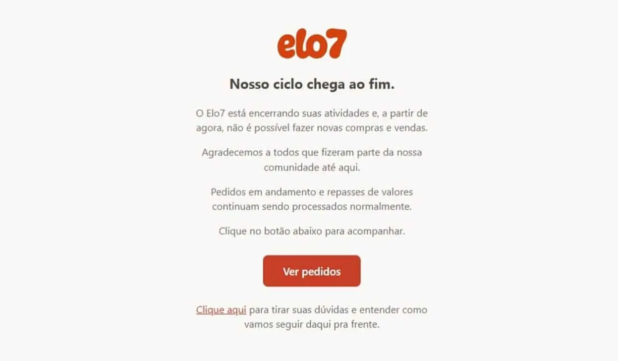Elo7 закрива дейността си
