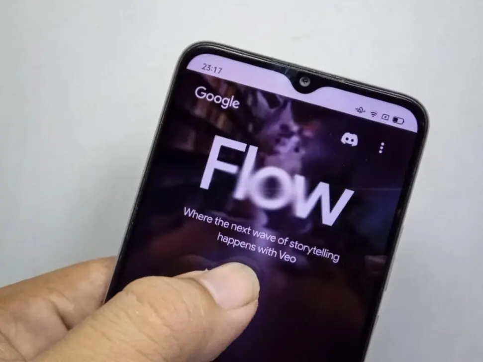 제작자는 Google Flow에서 AI 기반 동영상의 디지털 사본을 얻습니다.