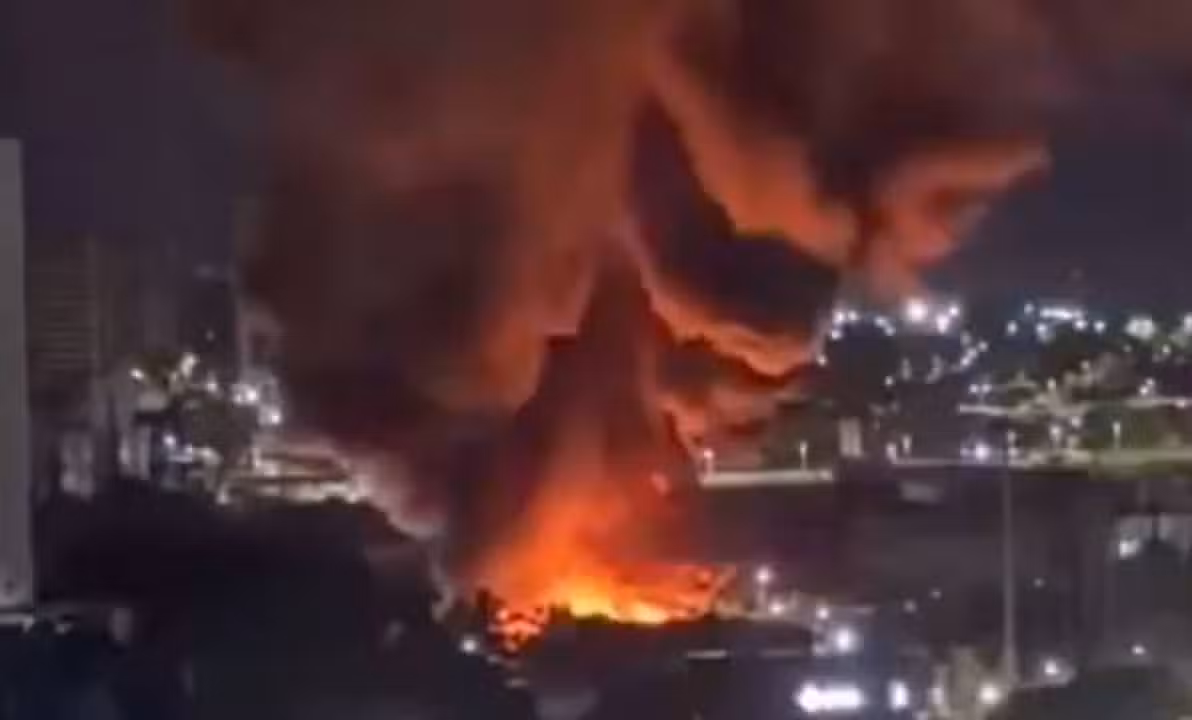incêndio arena das dunas