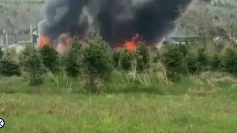 Incêndio serraria de Searsmont