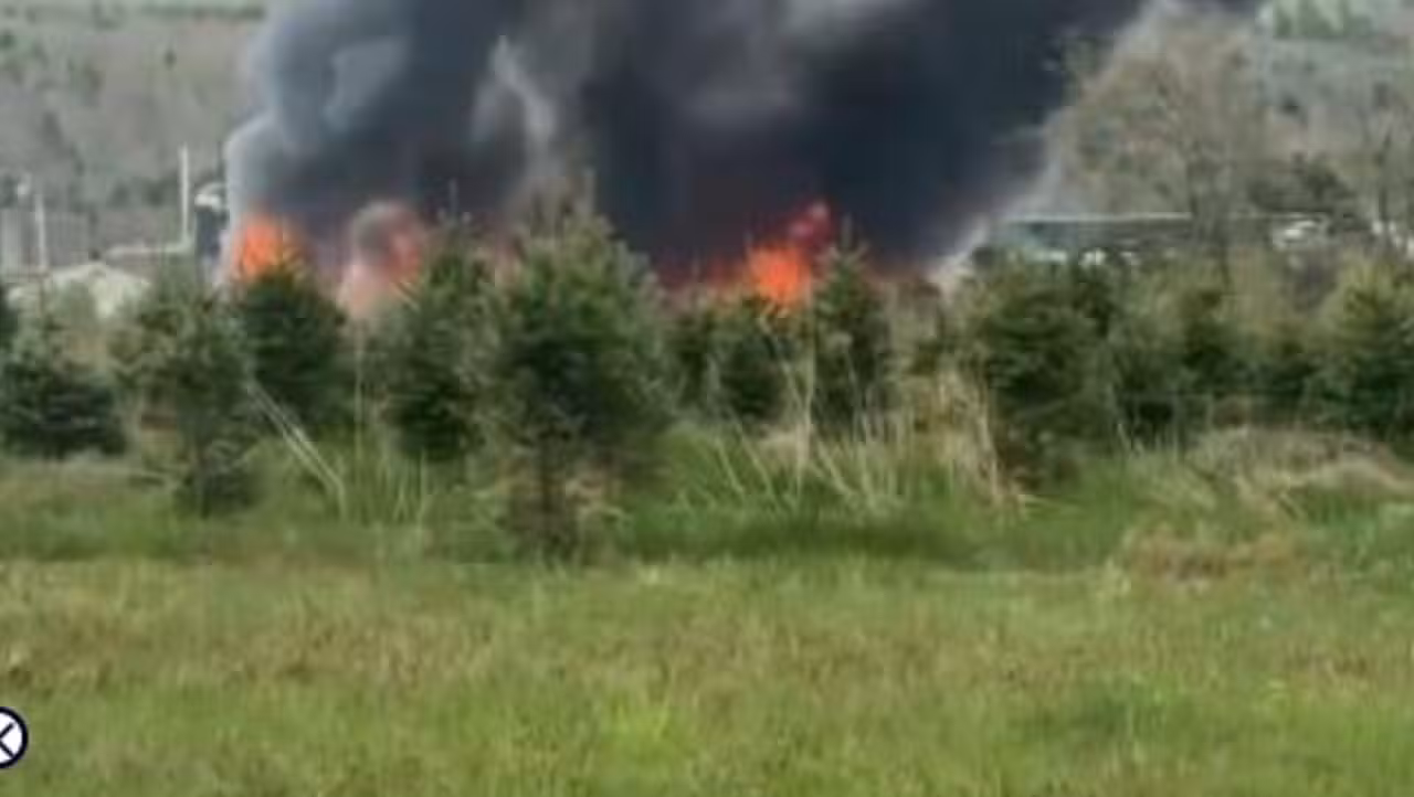 Incêndio serraria de Searsmont