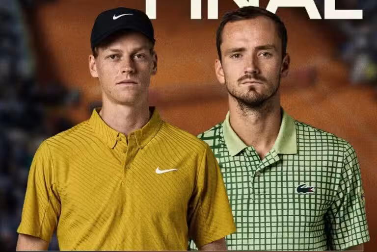 Jannik Sinner x Daniil Medvedev - X.com/ ATP