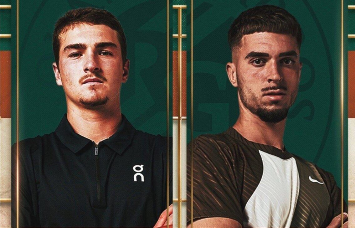 João Fonseca x Dino Prizmic - X.com/ Roland Garros