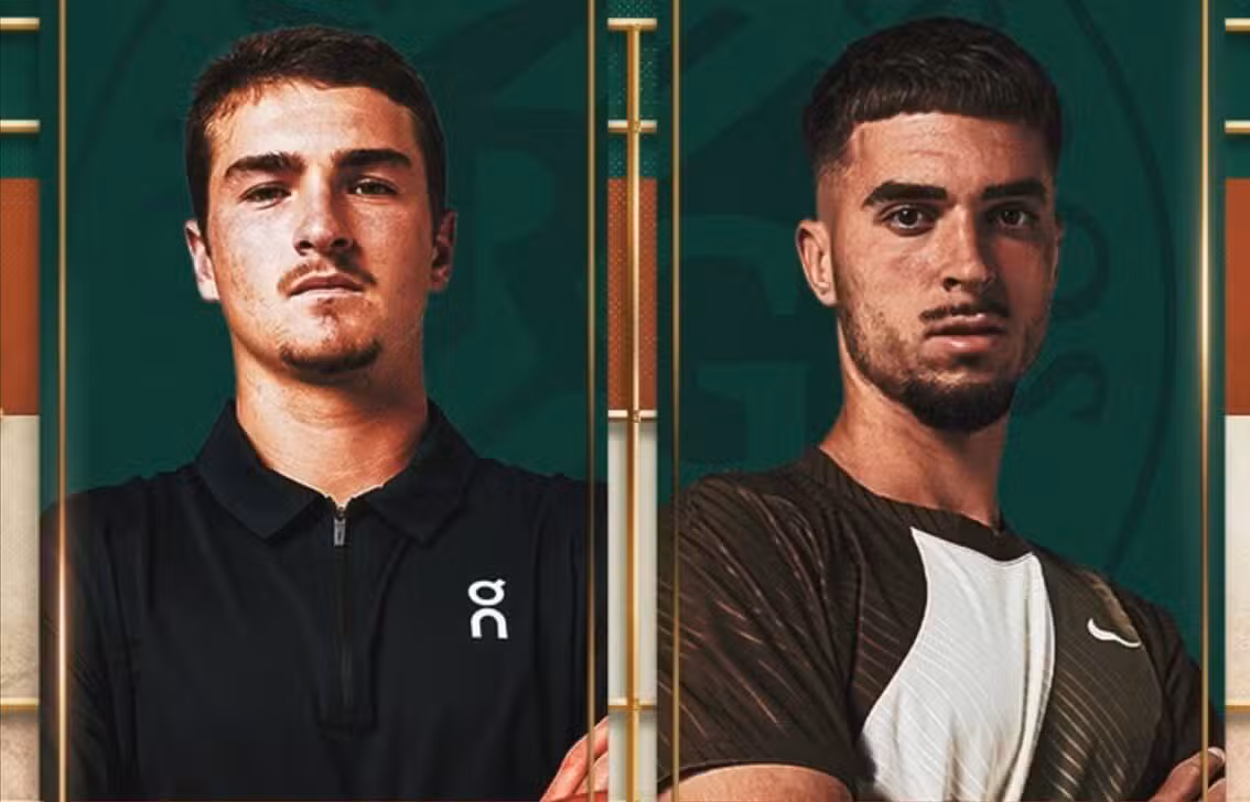 João Fonseca x Dino Prizmic - X.com/ Roland Garros