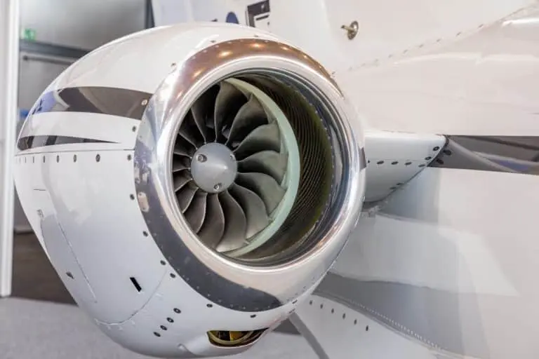 lâminas da turbina