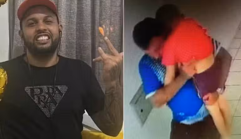 Luan, suspeito de agredir e matar o enteado