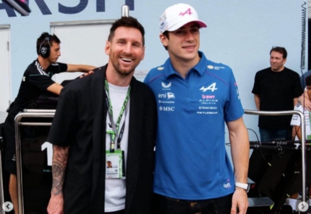 Messi e Franco Colapinto - Isntagram