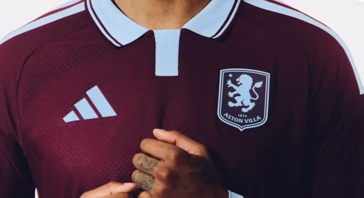 Novo uniforme do Aston Villa - Site/Aston Villa