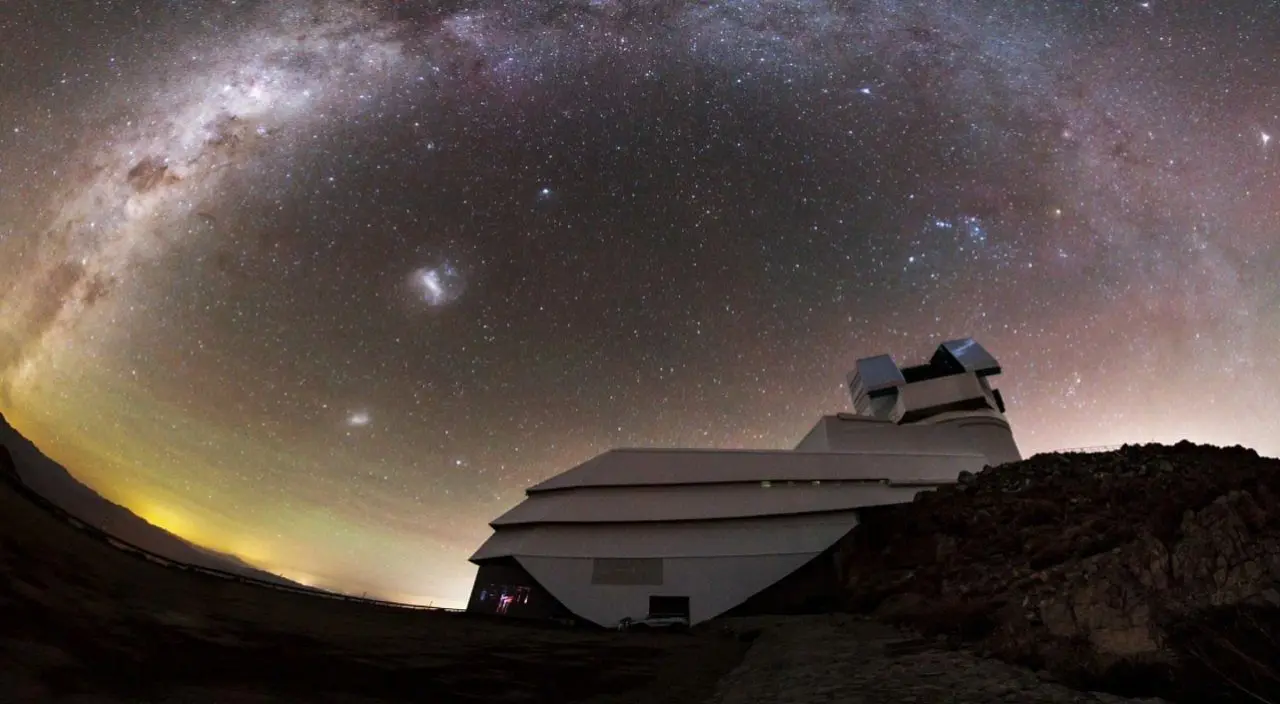 Observatório Rubin no Chile - Reprodução/rubinobservatory.org/