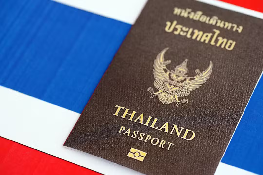 passaporte tailandês